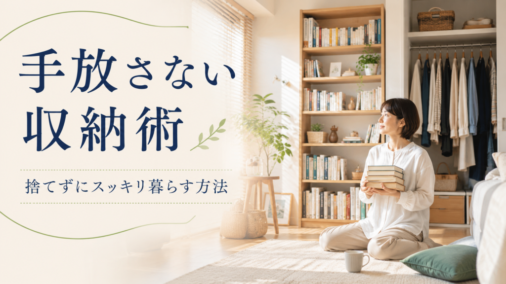 手放さない収納